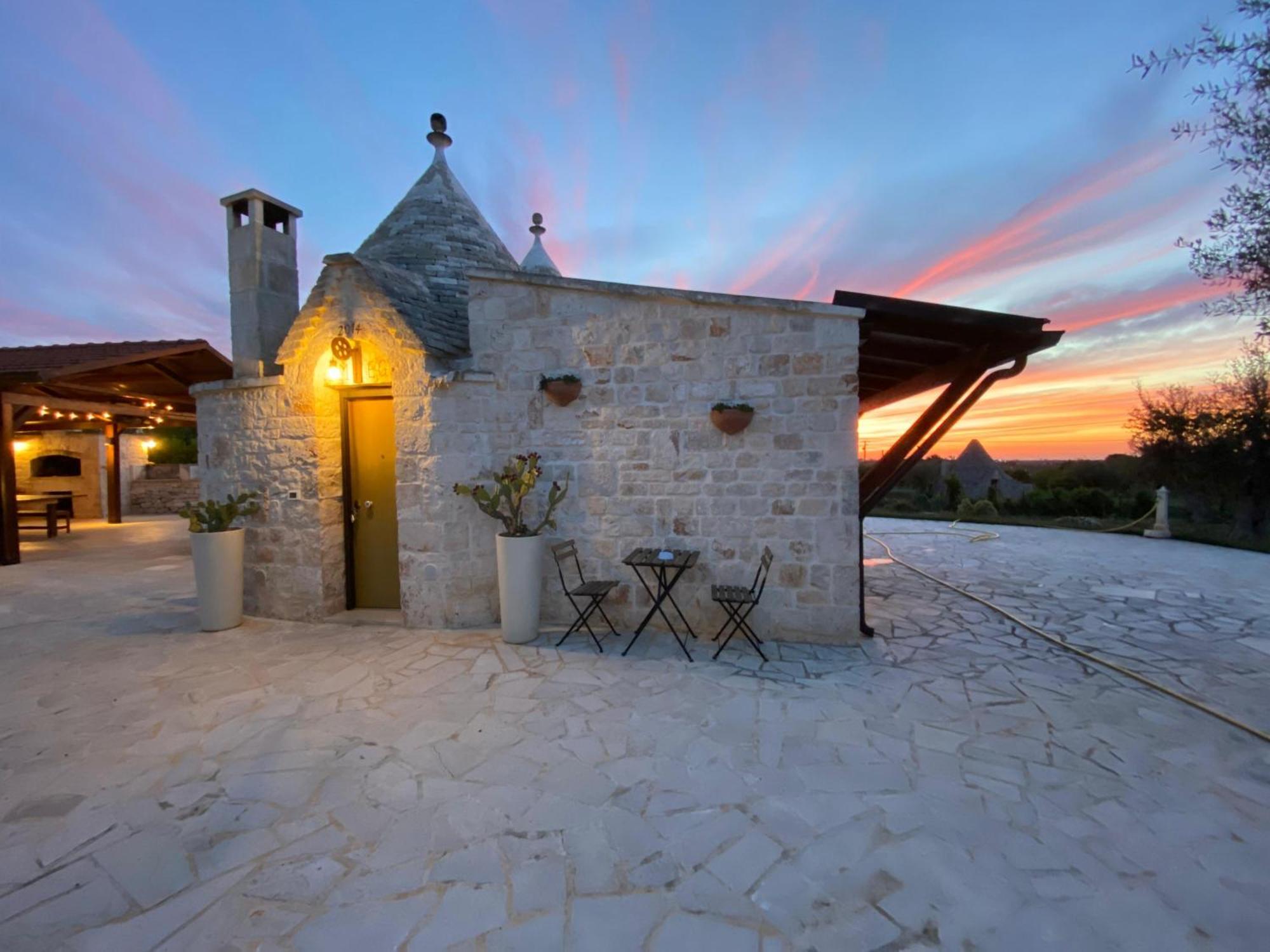 Вілла Trulli Relais Кастеллана-Гротте Екстер'єр фото
