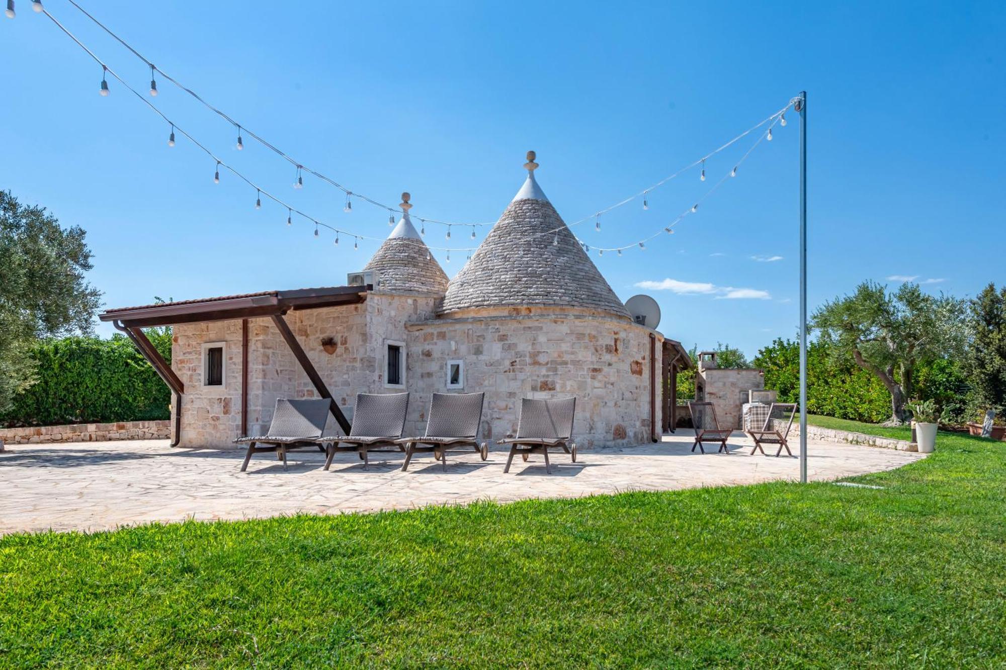 Вілла Trulli Relais Кастеллана-Гротте Екстер'єр фото